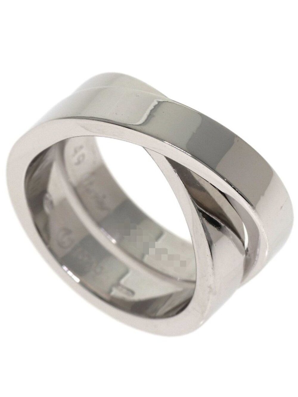 Cartier Paris Ring 49 18k White Gold